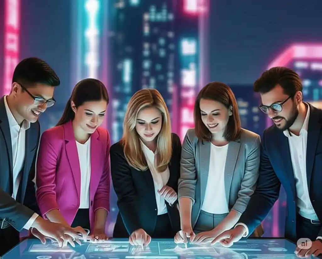 AI automation transforming business processes with modern technology